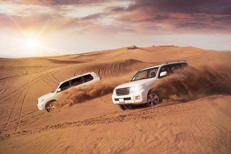 Lahbab Desert From Dubai