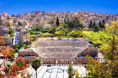 Roman Theatre In Amman