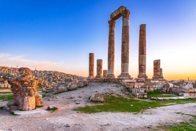 Amman Citadel Jordan Travel