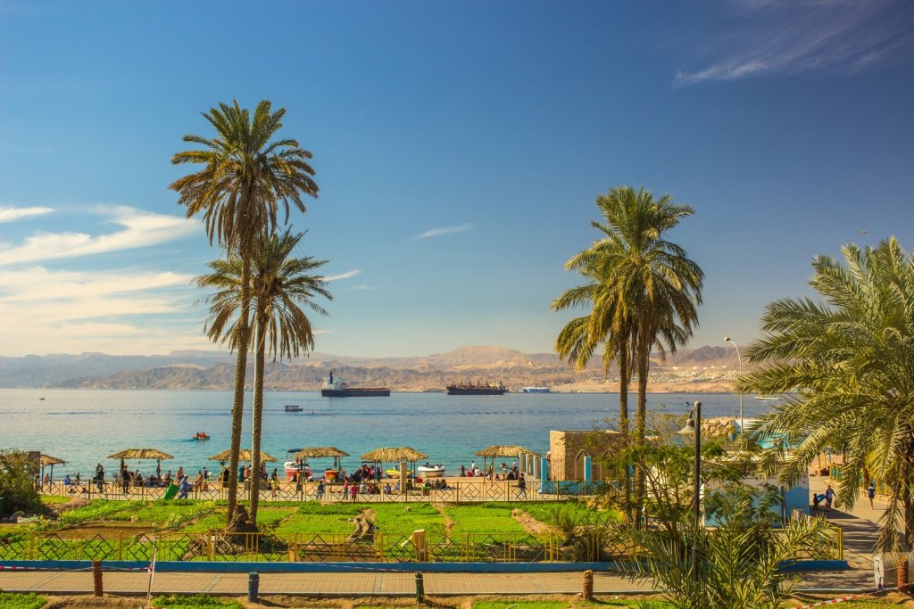 how to get from aqaba to the dead sea route