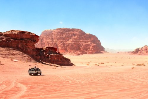 Wadi Rum Jeep Tour Safari From Aqaba Jordan Adventure