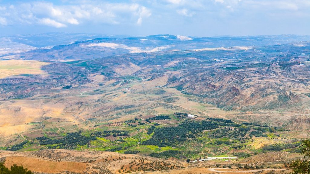 winter in jordan best season scenery